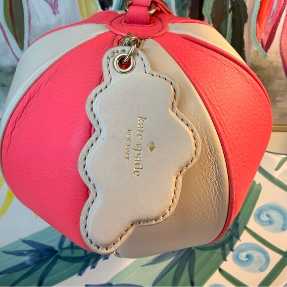 Rare Preloved Kate Spade Novelty Hot Air Balloon Wristlet bag + coin purse - Picture 4 of 16